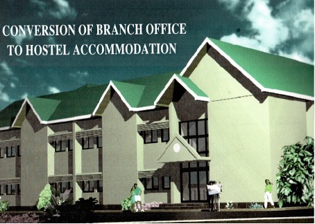 Branch Office Conversion - Exterior View